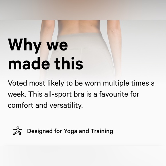 •LULULEMON/Energy Bra/Urban Block Ice Grey Black• - Picture 8 of 11